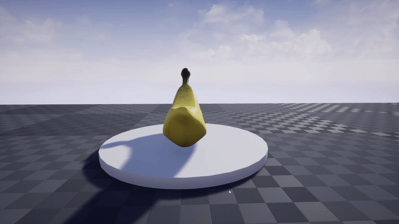 Banana turntable