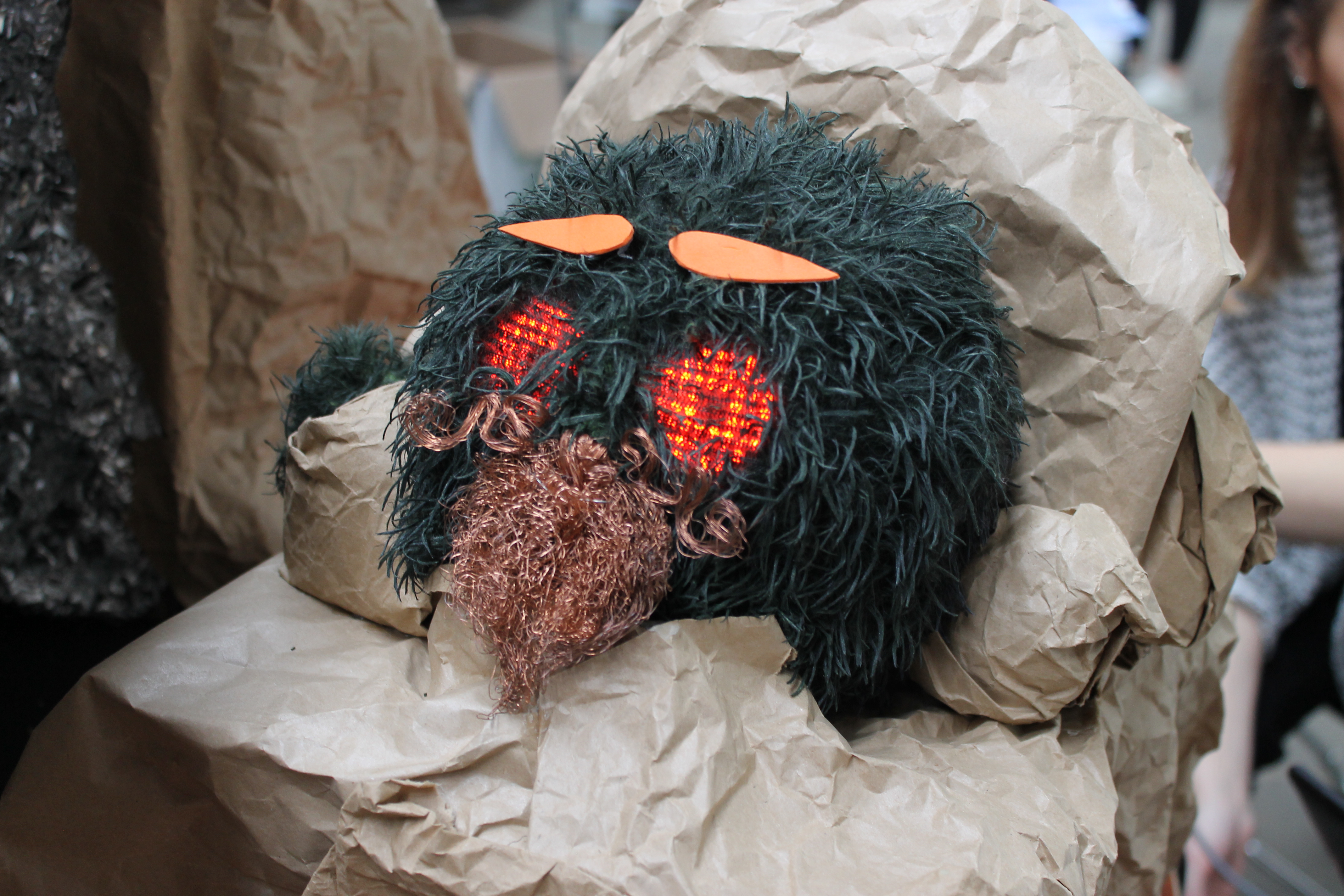 Copper beard the emotional Caveman